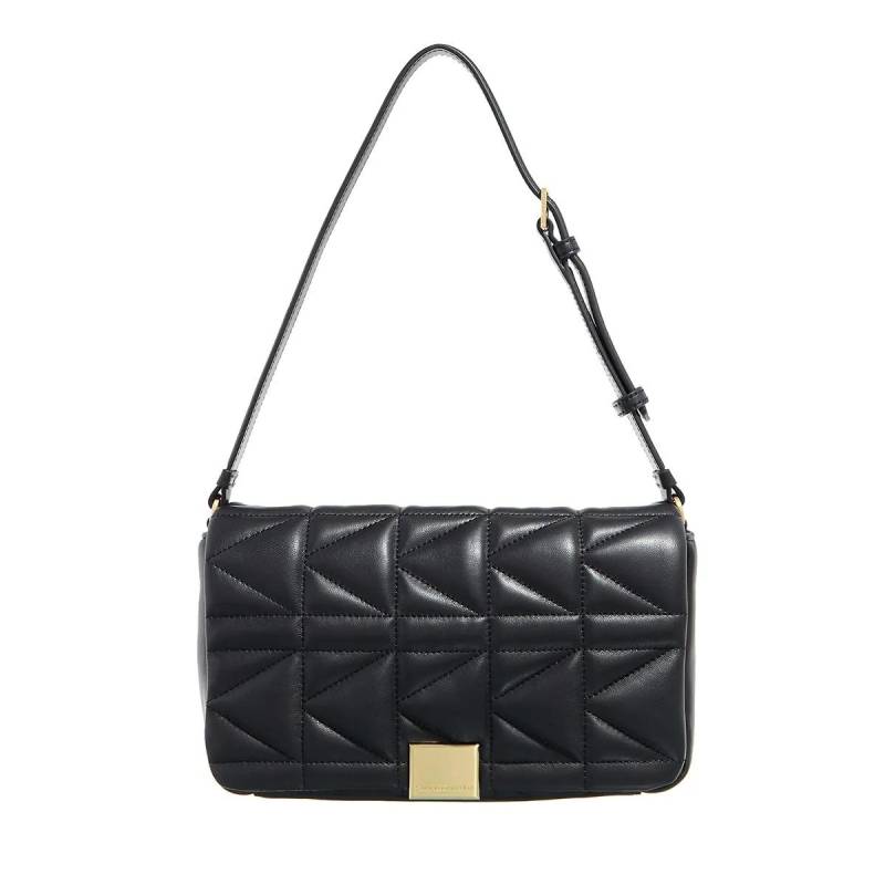 Karl Lagerfeld Schultertasche - K/Kuilt Medium Shoulder Bag - Gr. unisize - in Schwarz - für Damen von Karl Lagerfeld