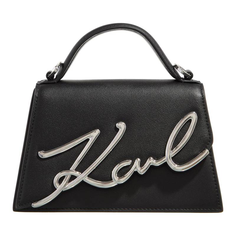 Karl Lagerfeld Schultertasche - K/Signature 2.0 Sm Crossbody - Gr. unisize - in Schwarz - für Damen von Karl Lagerfeld