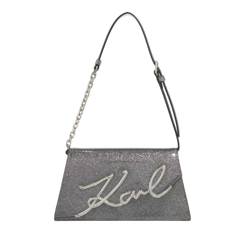 Karl Lagerfeld Schultertasche - K/Signature 2.0 Sp Md Shb - für Damen von Karl Lagerfeld