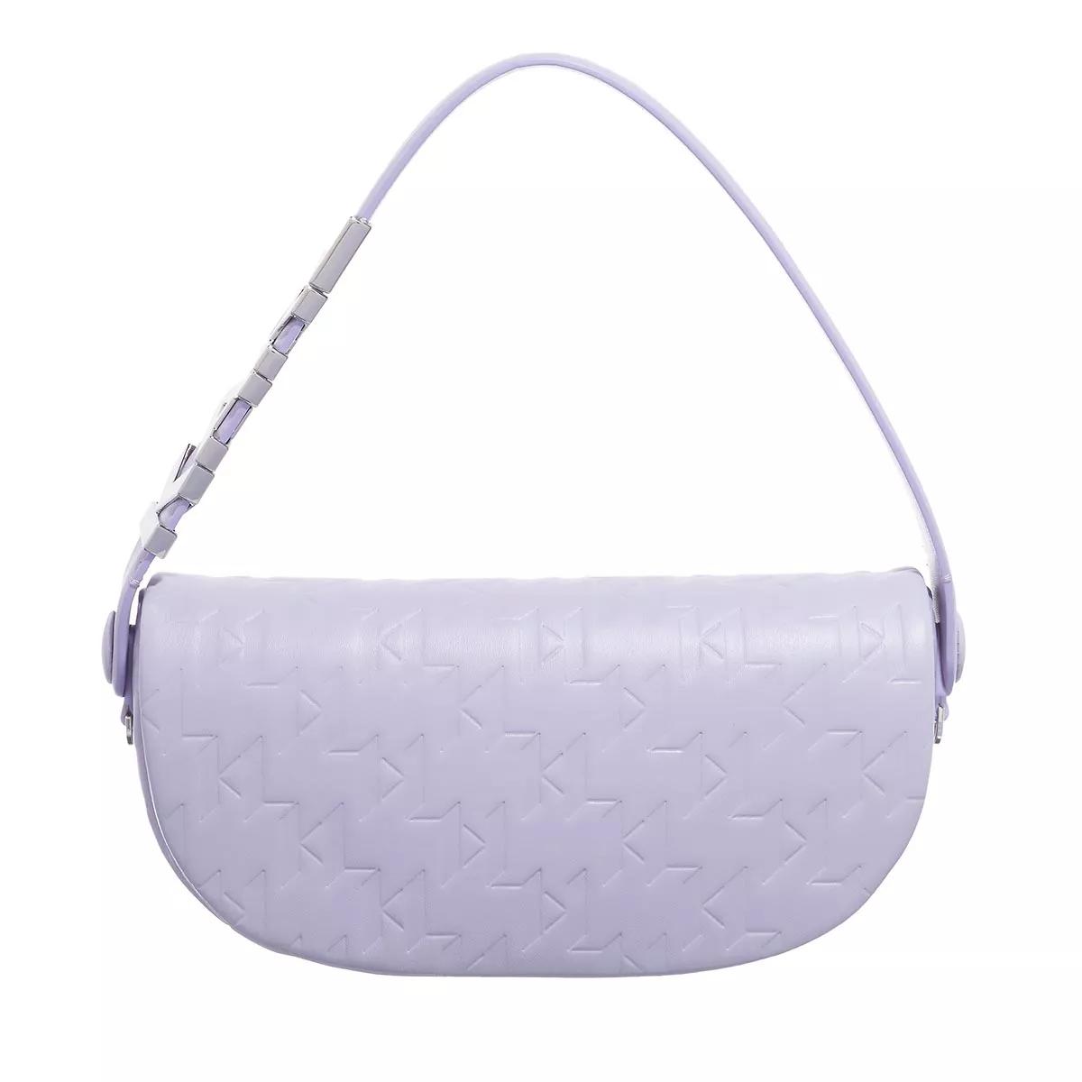 Karl Lagerfeld Schultertasche - K/Swing Md Mini Bag - Gr. unisize - in Violett - für Damen von Karl Lagerfeld