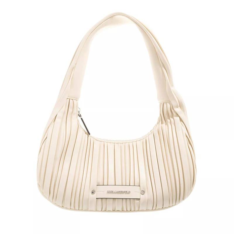 Karl Lagerfeld Schultertasche - Kushion Md Hobo - Gr. unisize - in Creme - für Damen von Karl Lagerfeld