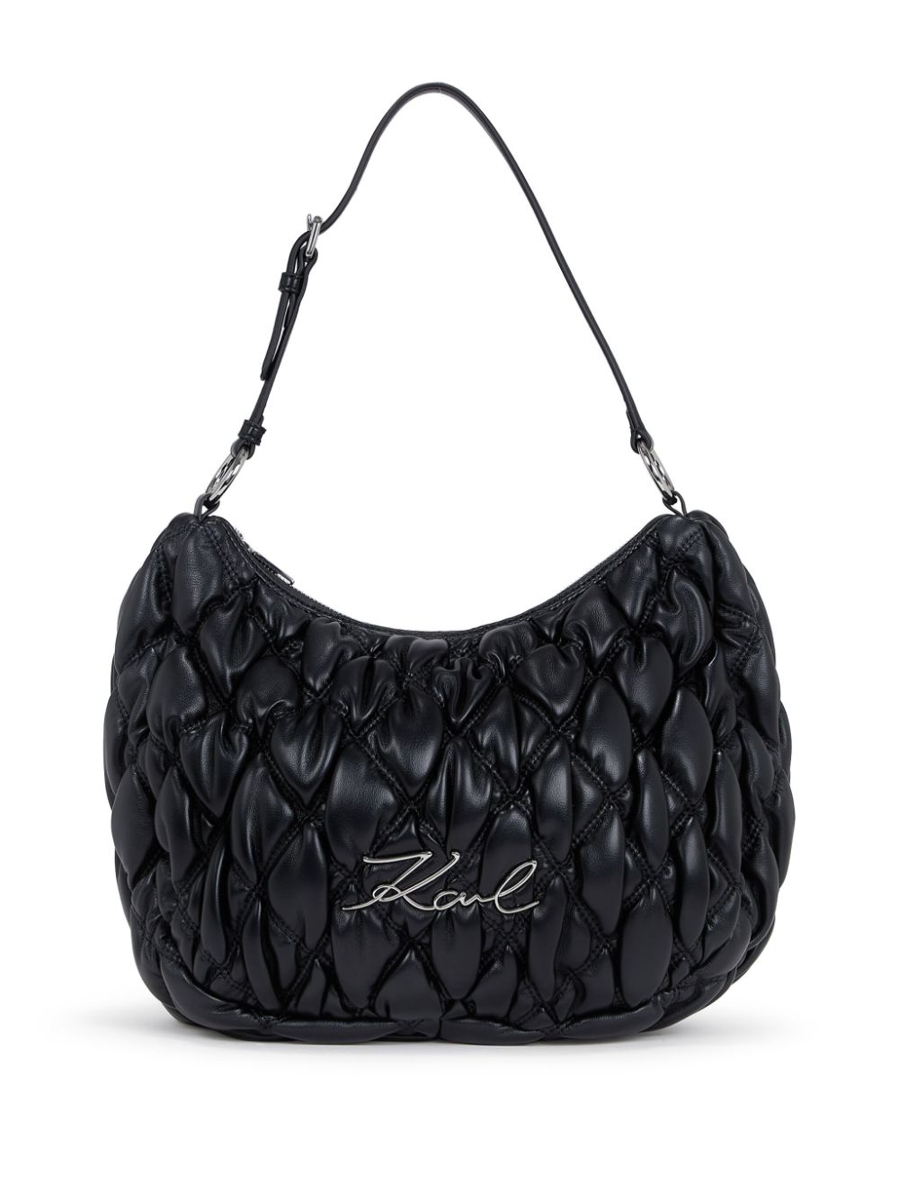 Karl Lagerfeld Signature Kuilt shoulder bag - Black von Karl Lagerfeld