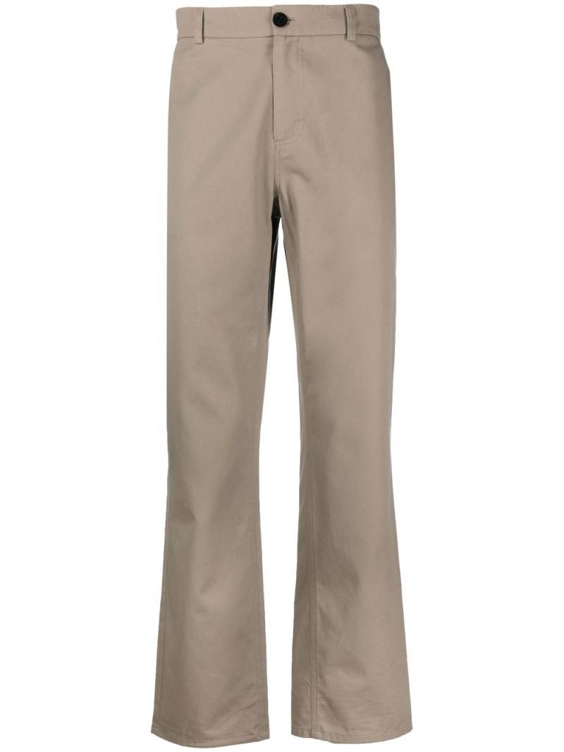 Karl Lagerfeld Signature chino trousers - Brown von Karl Lagerfeld