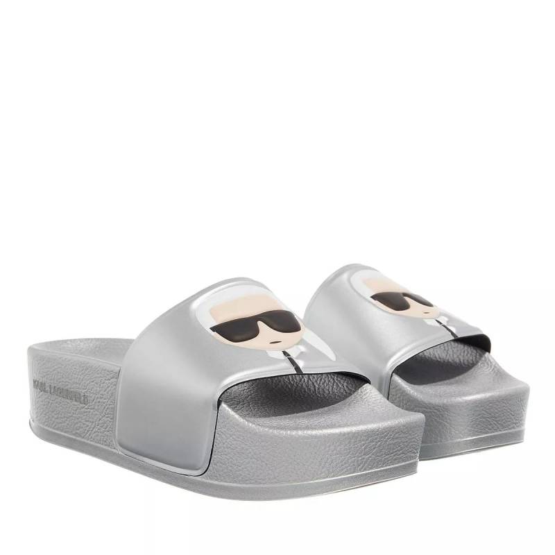 Karl Lagerfeld Slipper & Pantoletten - KONDO MAXI Ikonic Platform Slide - für Damen von Karl Lagerfeld