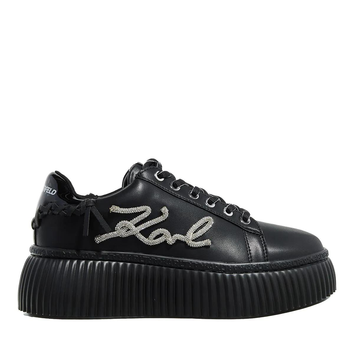 Karl Lagerfeld Sneaker - Kreeper Lo Signia Rhinestone Lo - Gr. 38 (EU) - in Schwarz - für Damen von Karl Lagerfeld