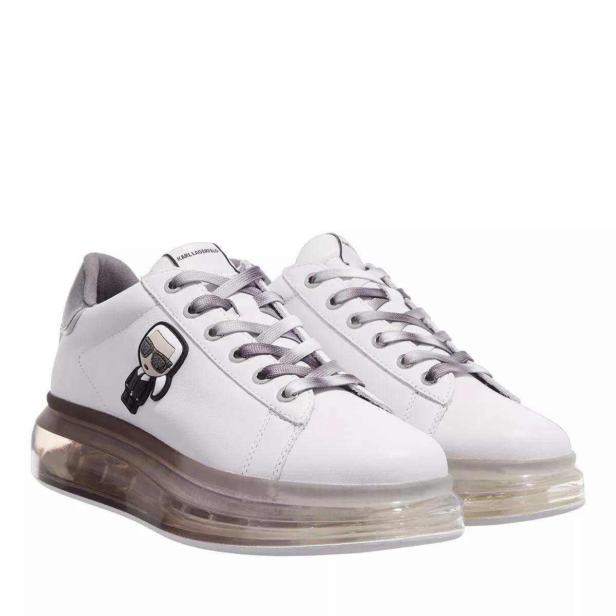 Karl Lagerfeld Sneakers - KAPRI KUSHION Karl Ikonic Marble Lo - Gr. 39 (EU) - in Weiß - für Damen von Karl Lagerfeld