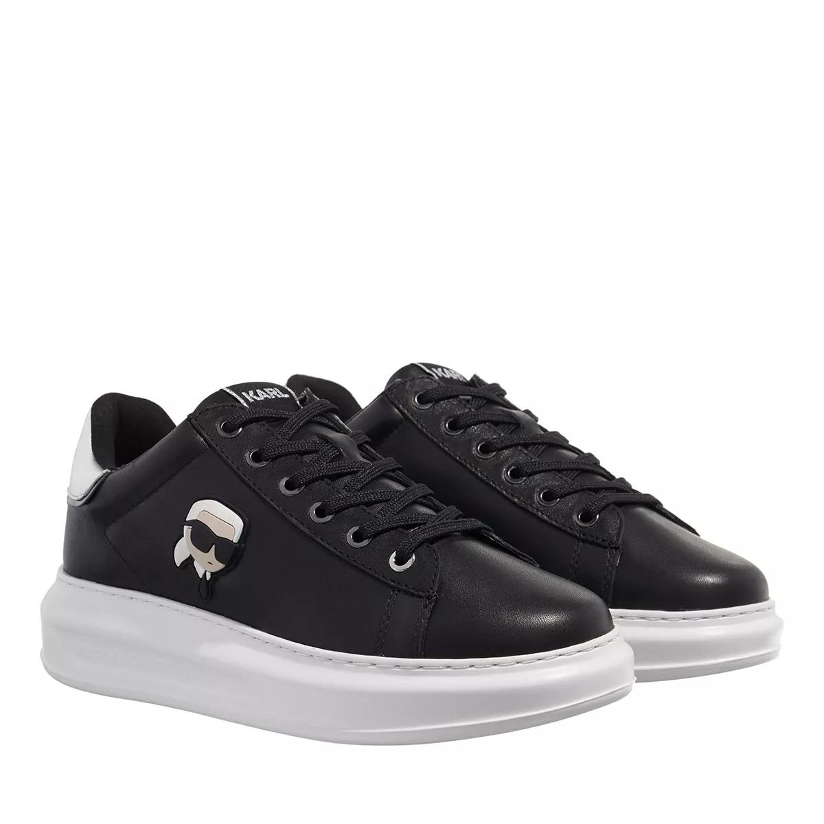 Karl Lagerfeld Low-Top Sneaker - Kapri Karl Nft Lo Lace - Gr. 36 (EU) - in Schwarz - für Damen von Karl Lagerfeld