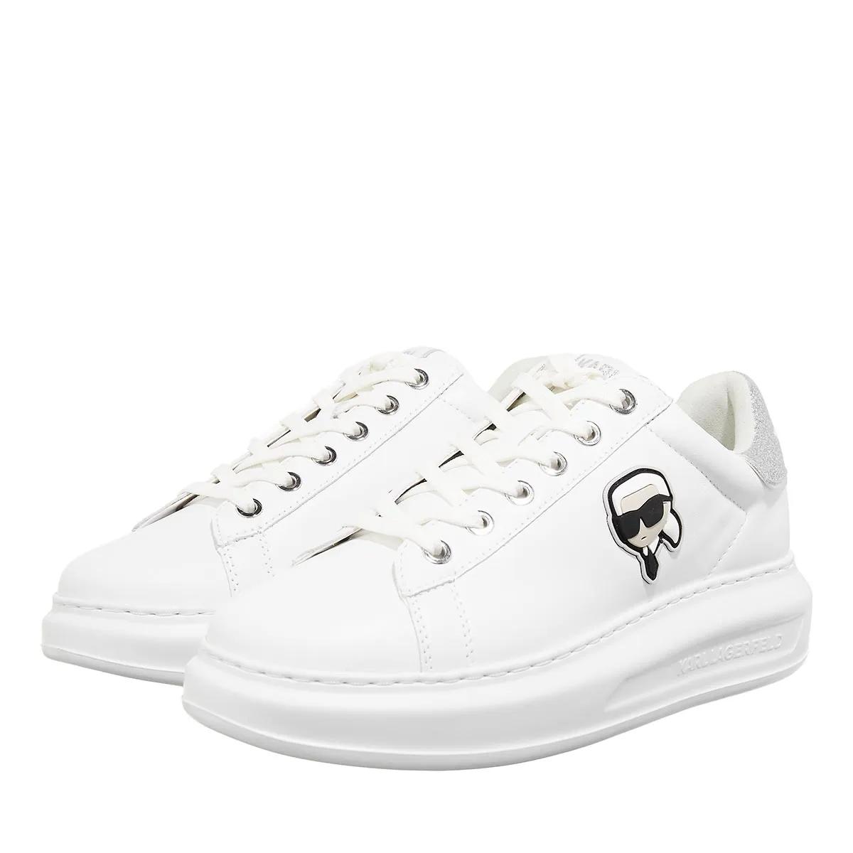 Karl Lagerfeld Low-Top Sneaker - Kapri Karl Nft Lo Lace - Gr. 36 (EU) - in Weiß - für Damen von Karl Lagerfeld