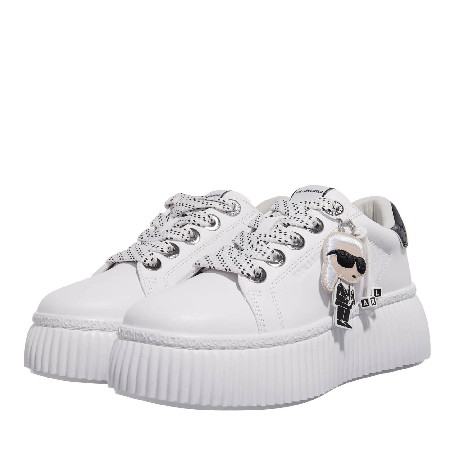 Karl Lagerfeld Sneaker - Kreeper Lo Karl Nft Pendant - Gr. 41 (EU) - in Weiß - für Damen von Karl Lagerfeld