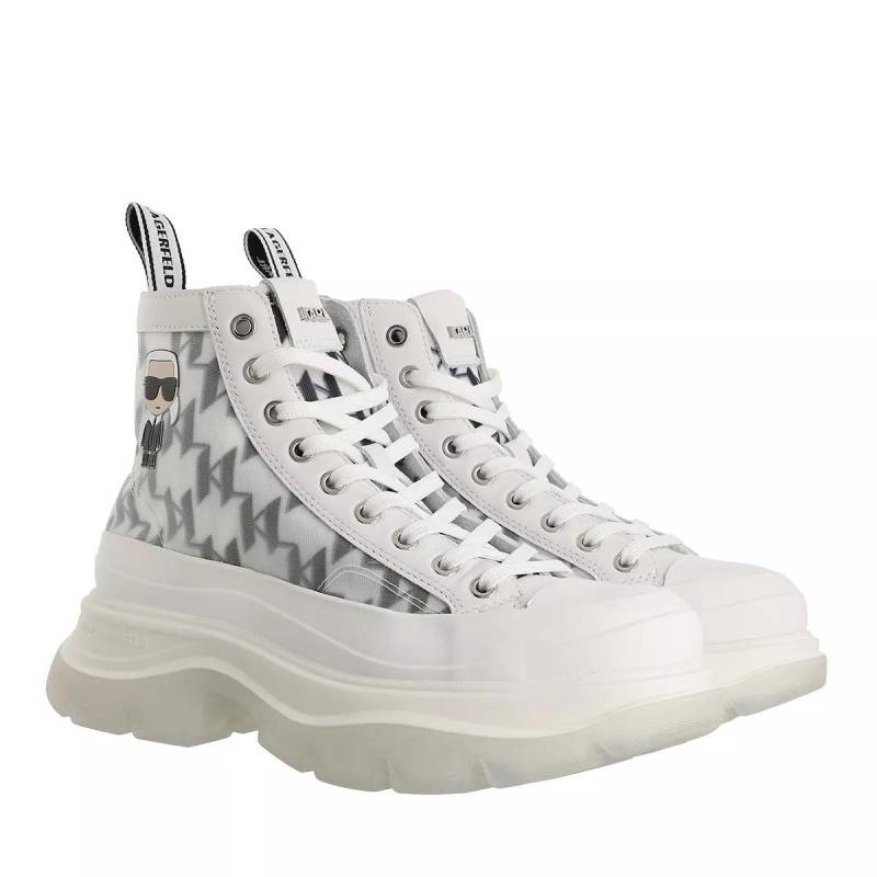 Karl Lagerfeld Sneaker - Luna Monogram Mesh Boot - Gr. 39 (EU) - in Weiß - für Damen von Karl Lagerfeld