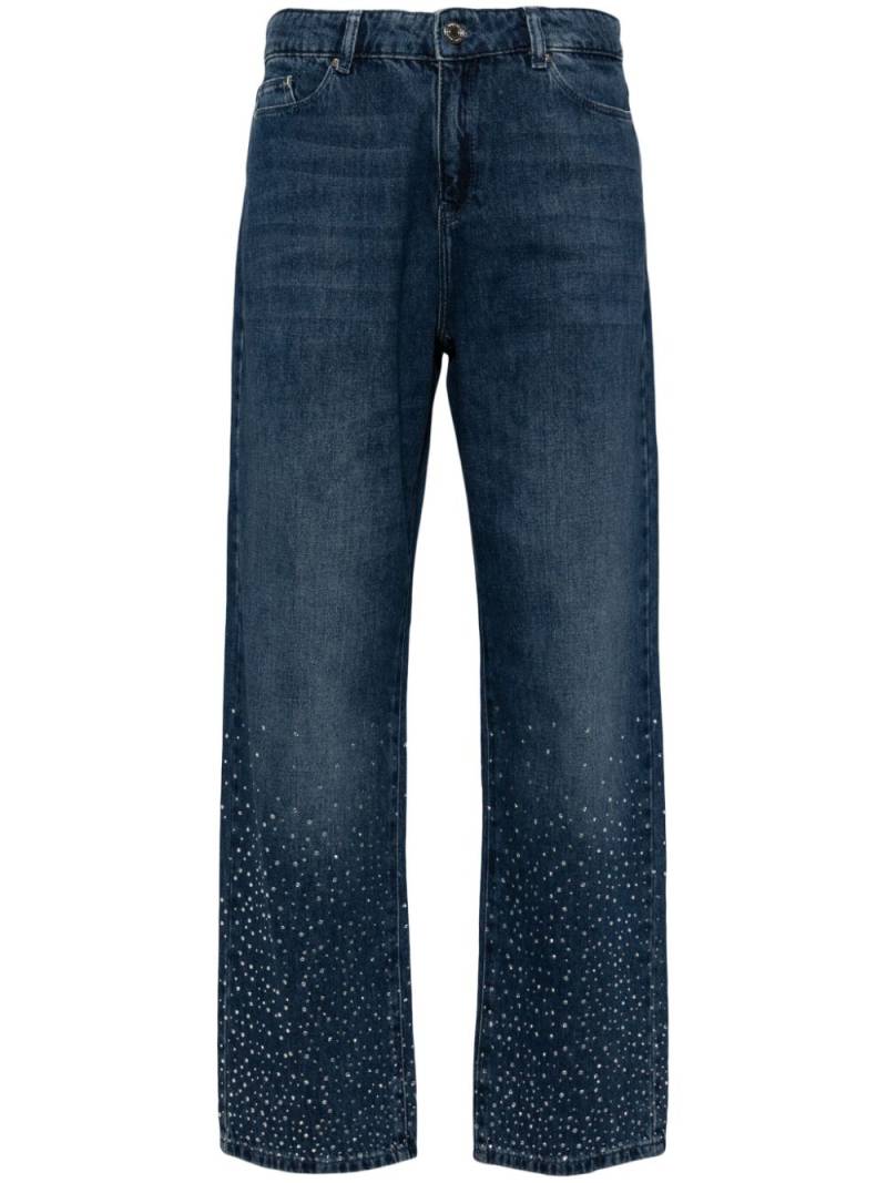 Karl Lagerfeld Sparkle straight-leg jeans - Blue von Karl Lagerfeld