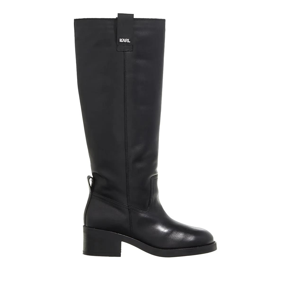 Karl Lagerfeld Stiefel & Boots - Brooklyn Hi Leg Boot Lined - Gr. 36 (EU) - in Schwarz - für Damen von Karl Lagerfeld