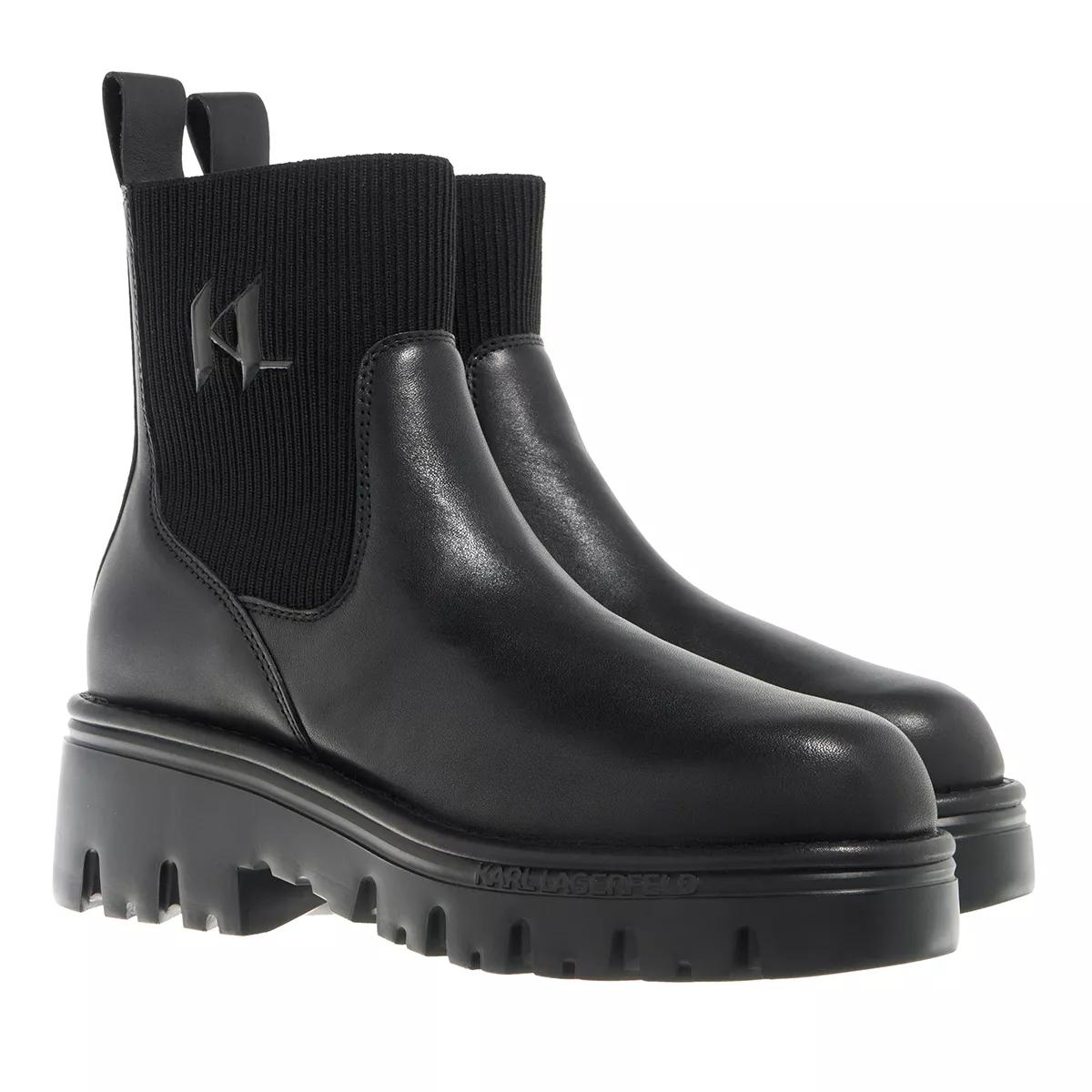 Karl Lagerfeld Stiefel & Boots - Kombat Kc Kl Mid Gore Boot - Gr. 41 (EU) - in Schwarz - für Damen von Karl Lagerfeld