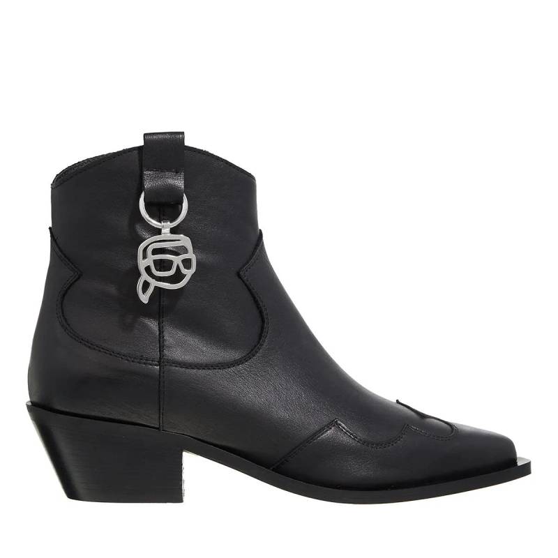 Karl Lagerfeld Stiefeletten - Kansas Nft Zip Boot - Gr. 36 (EU) - in Schwarz - für Damen von Karl Lagerfeld