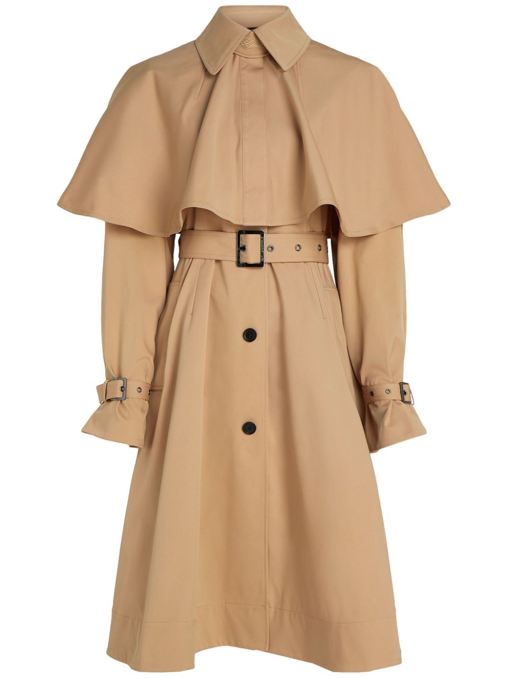 Karl Lagerfeld Transformer detachable trench coat - Neutrals von Karl Lagerfeld