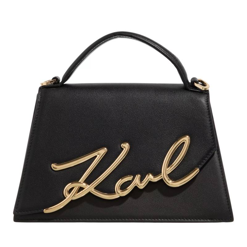 Karl Lagerfeld Schultertasche - K/Signature 2.0 Md Crossbody - Gr. unisize - in Schwarz - für Damen von Karl Lagerfeld