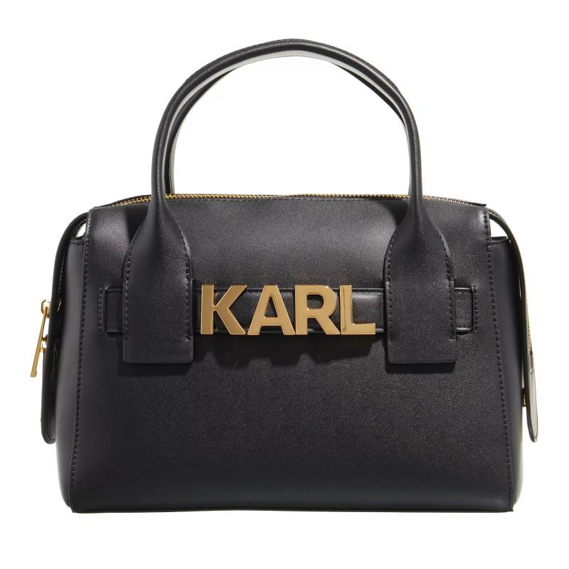 Karl Lagerfeld Umhängetasche - K/Letters Small Top Handle - Gr. unisize - in Schwarz - für Damen von Karl Lagerfeld