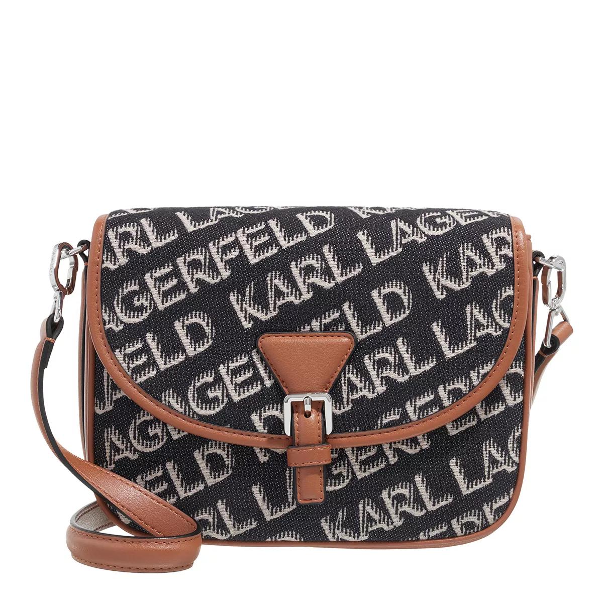 Karl Lagerfeld Umhängetasche - K/Essential Jkrd Flap Cb - Gr. unisize - in Blau - für Damen von Karl Lagerfeld