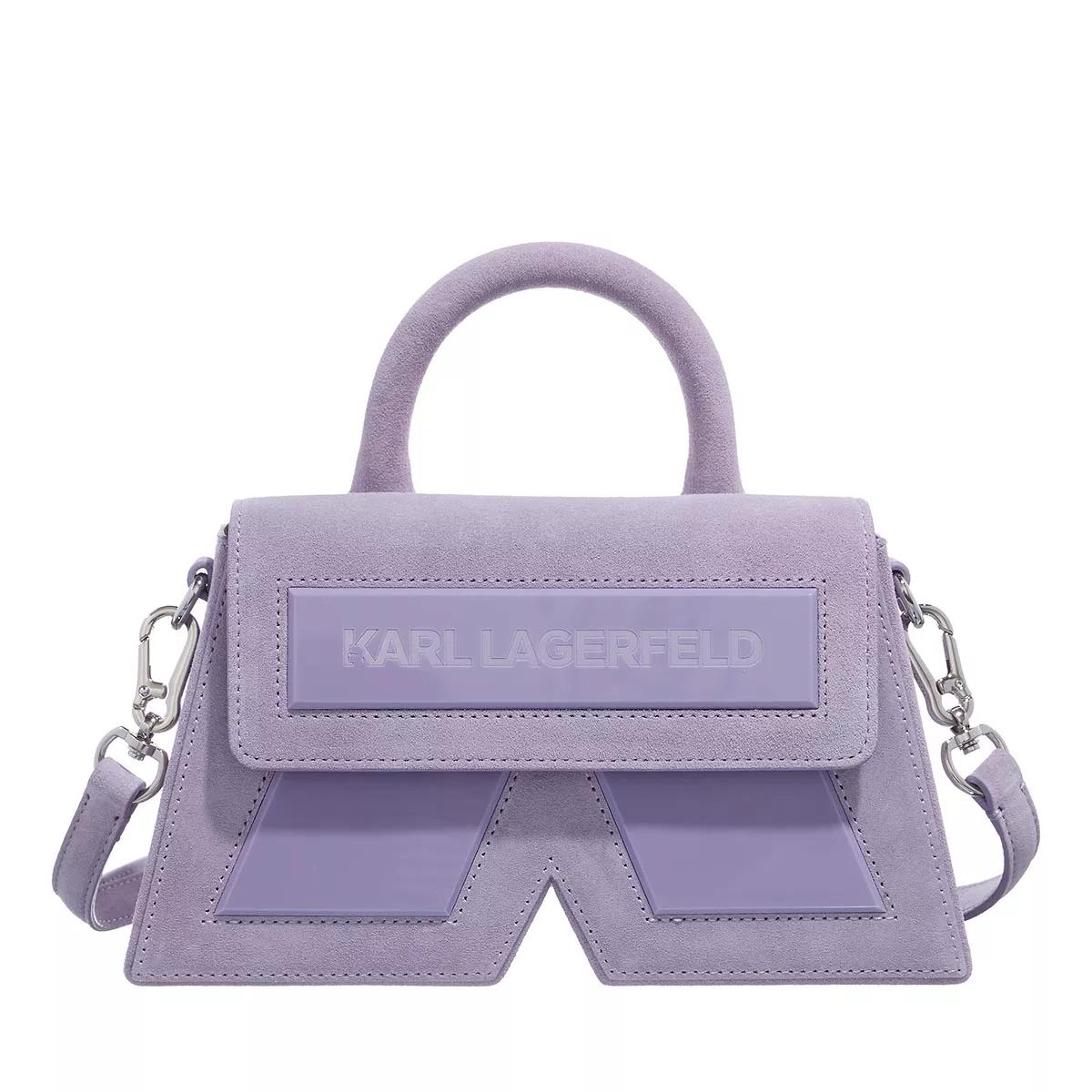 Karl Lagerfeld Umhängetasche - K/Essential K Crossbody - Gr. unisize - in Violett - für Damen von Karl Lagerfeld