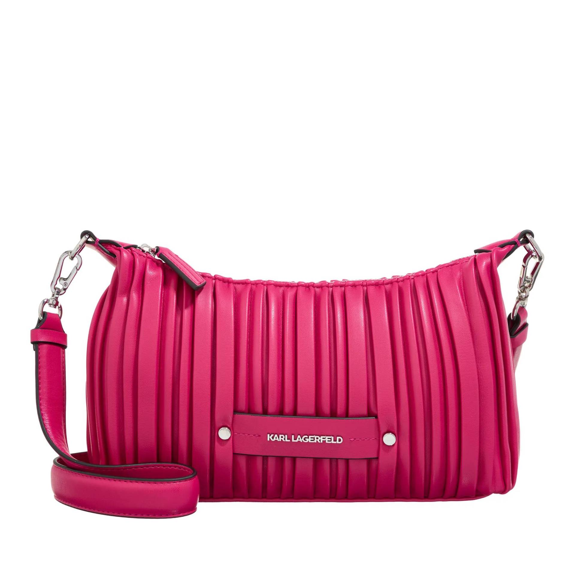 Karl Lagerfeld Schultertasche - K/Kushion Sm Crossbody - Gr. unisize - in Rosa - für Damen von Karl Lagerfeld