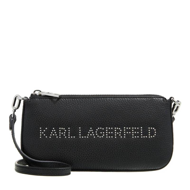 Karl Lagerfeld Schultertasche - K/Marché Crossbody Wallet - Gr. unisize - in Schwarz - für Damen von Karl Lagerfeld