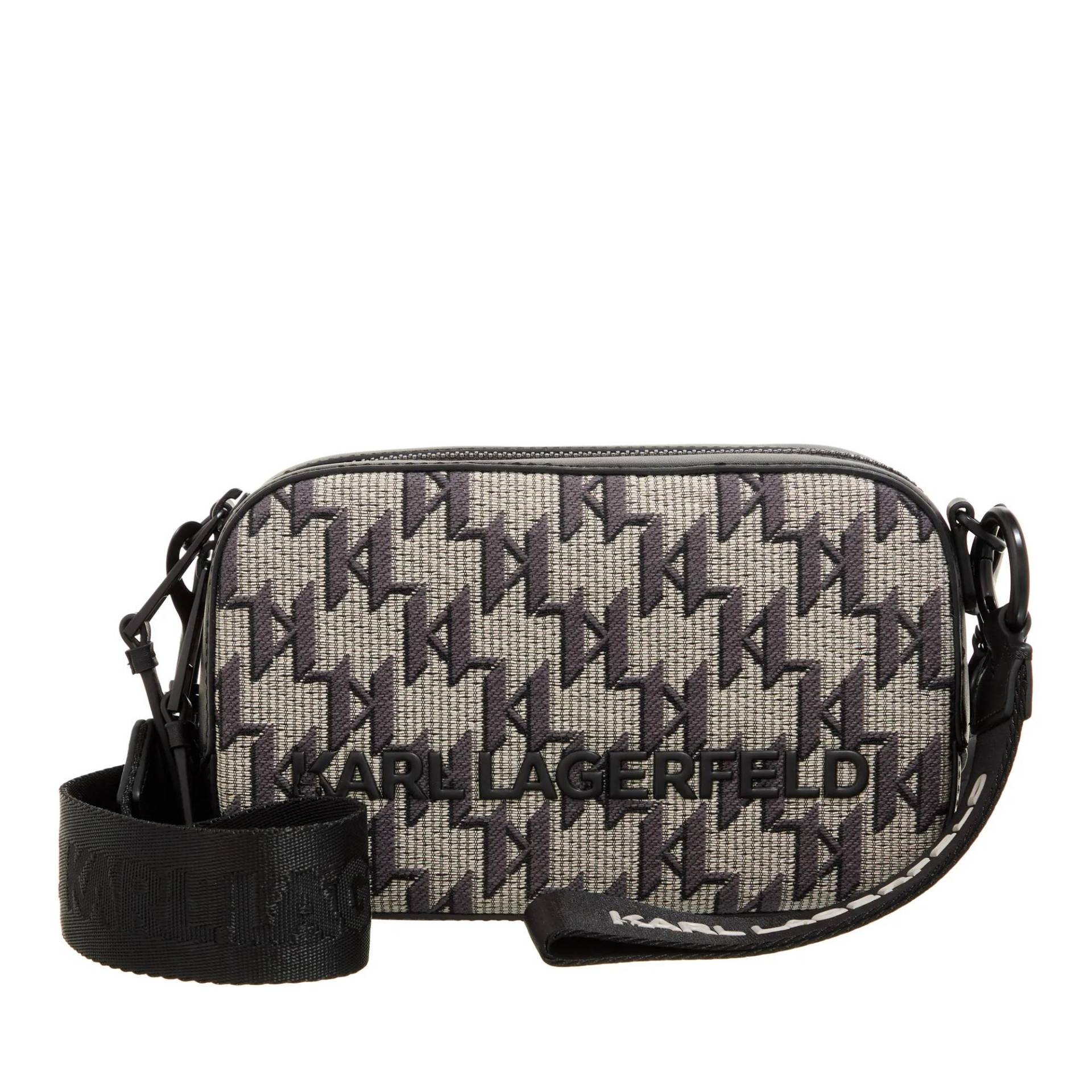 Karl Lagerfeld Umhängetasche - K/Monogram Jkrd Camerabag - Gr. unisize - in Creme - für Damen von Karl Lagerfeld