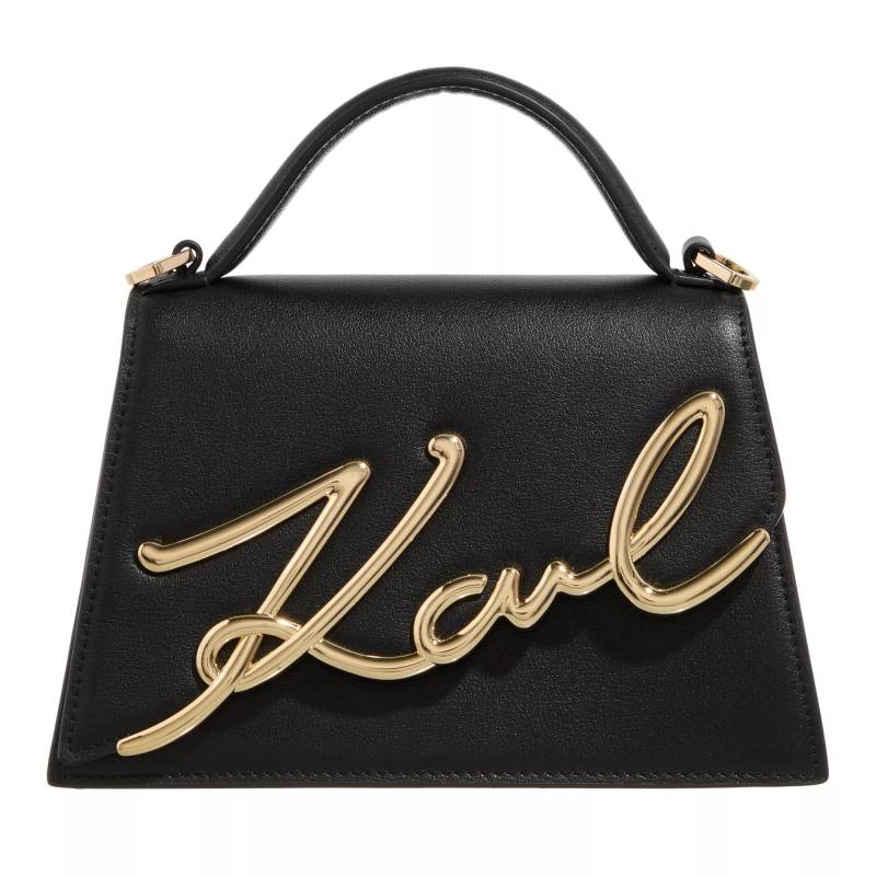 Karl Lagerfeld Umhängetasche - K/Signature 2.0 Md Crossbody - Gr. unisize - in Schwarz - für Damen von Karl Lagerfeld