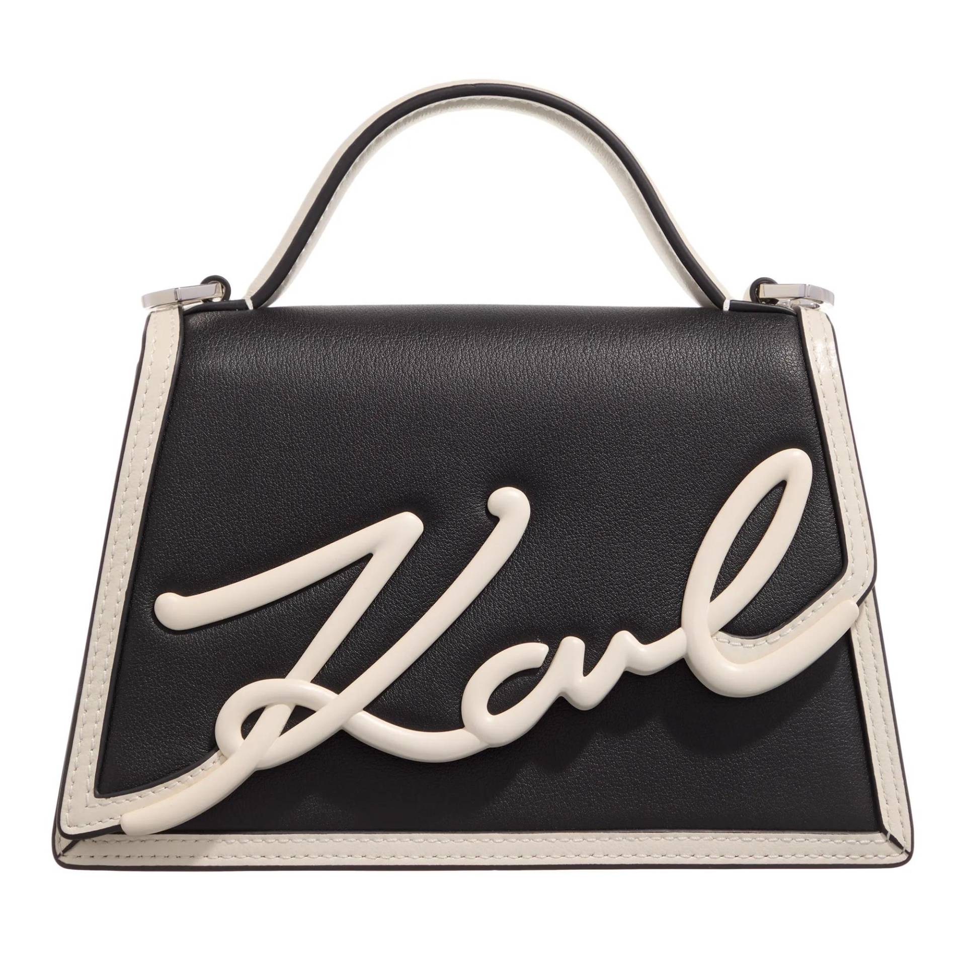 Karl Lagerfeld Schultertasche - K/Signature 2.0 Sp Sm Cb - Gr. unisize - in Schwarz - für Damen von Karl Lagerfeld