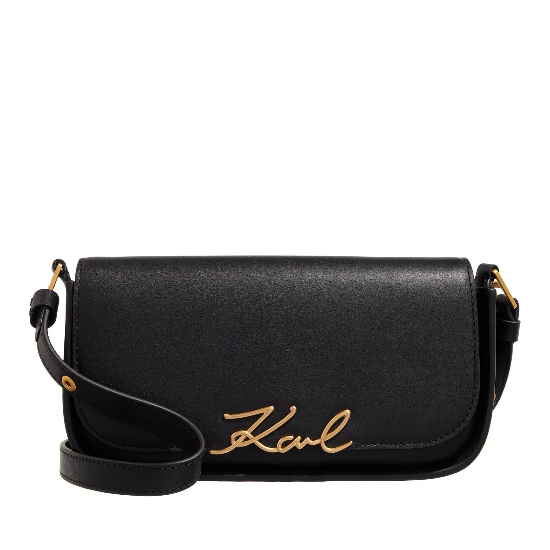 Karl Lagerfeld Schultertasche - K/Signature Cb - Gr. unisize - in Schwarz - für Damen von Karl Lagerfeld