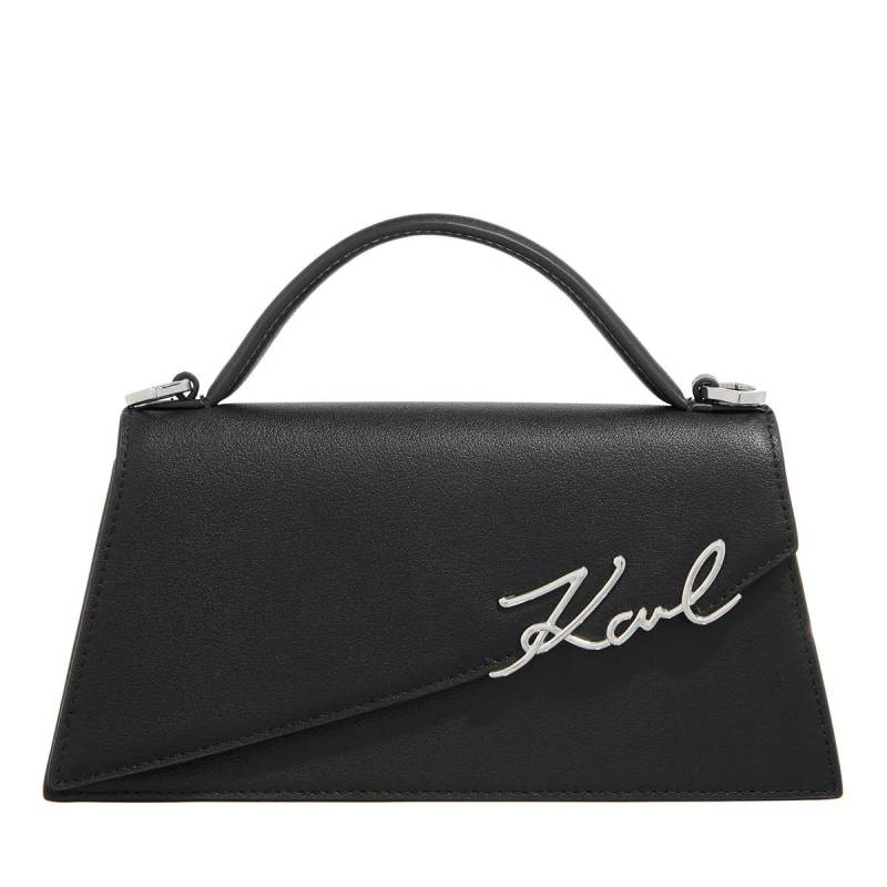 Karl Lagerfeld Schultertasche - K/Signature Slim Cb - Gr. unisize - in Schwarz - für Damen von Karl Lagerfeld