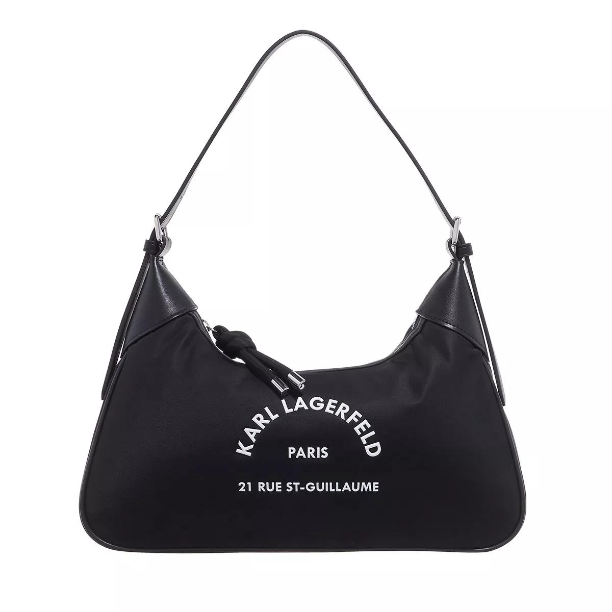 Karl Lagerfeld Umhängetasche - Rsg Nylon Shoulderbag - Gr. unisize - in Schwarz - für Damen von Karl Lagerfeld