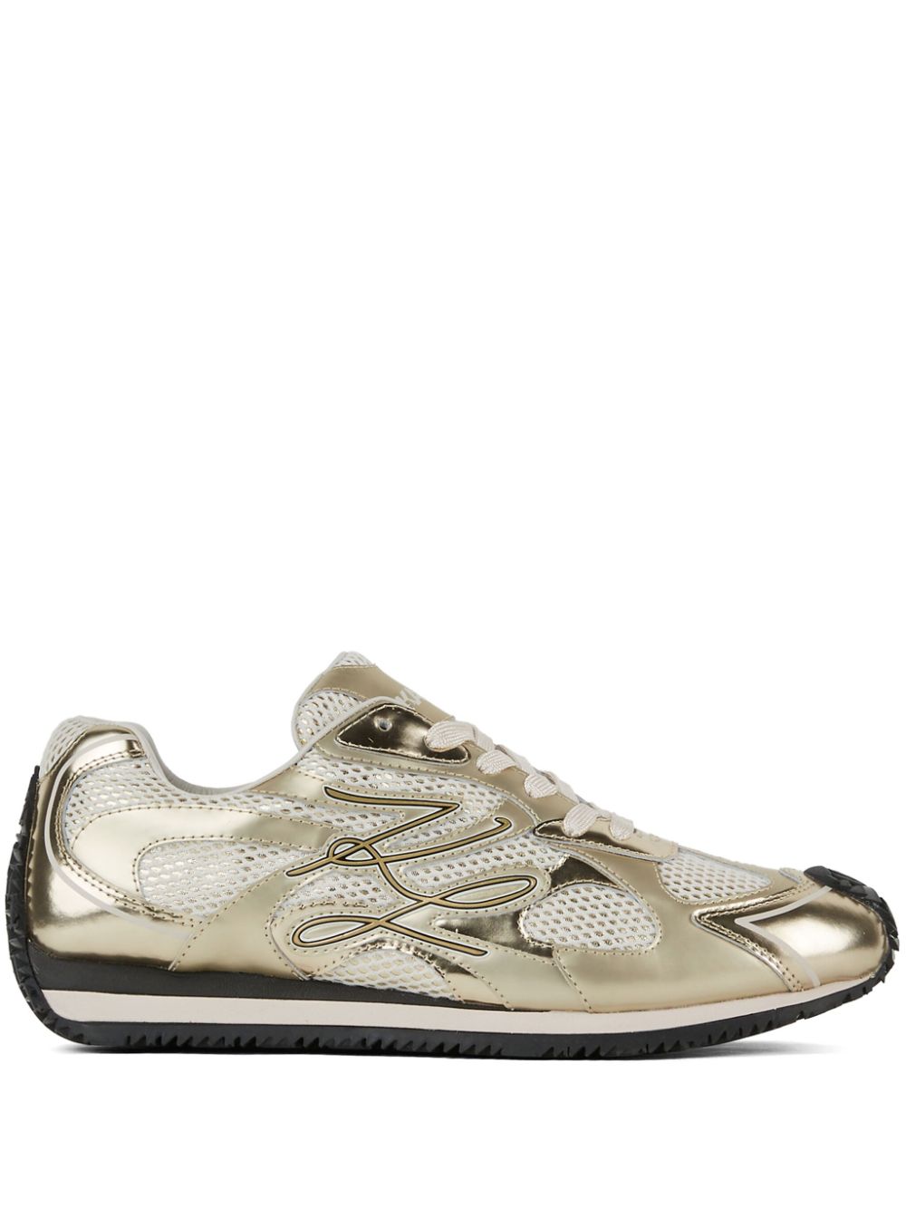 Karl Lagerfeld Velocette trainers - Gold von Karl Lagerfeld