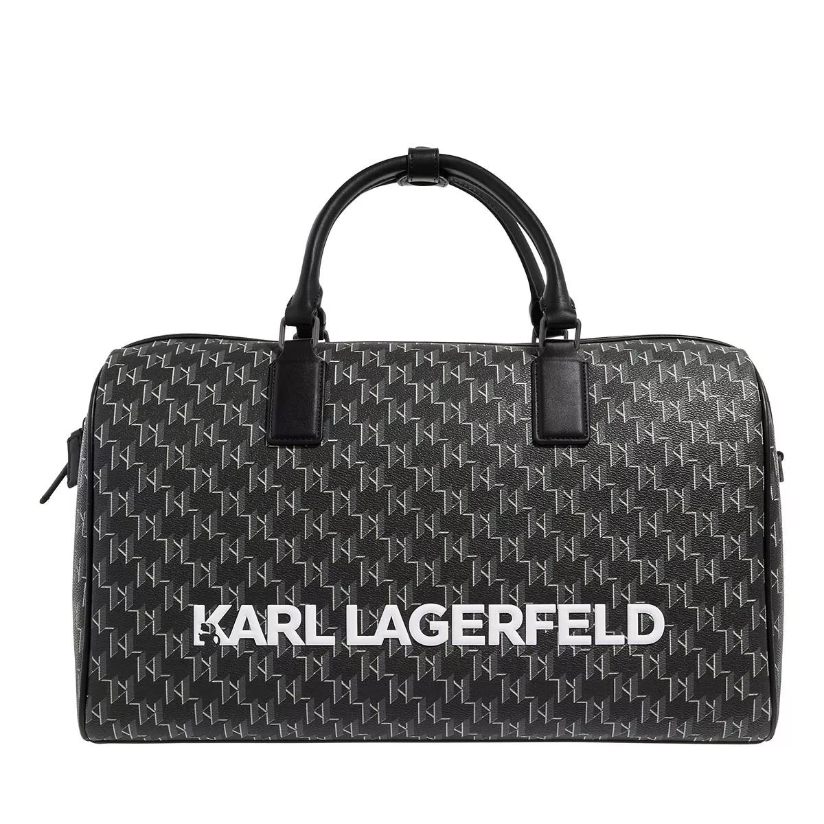 Karl Lagerfeld Weekender - Mono. Klassik Weekender - Gr. unisize - in Schwarz - für Damen von Karl Lagerfeld