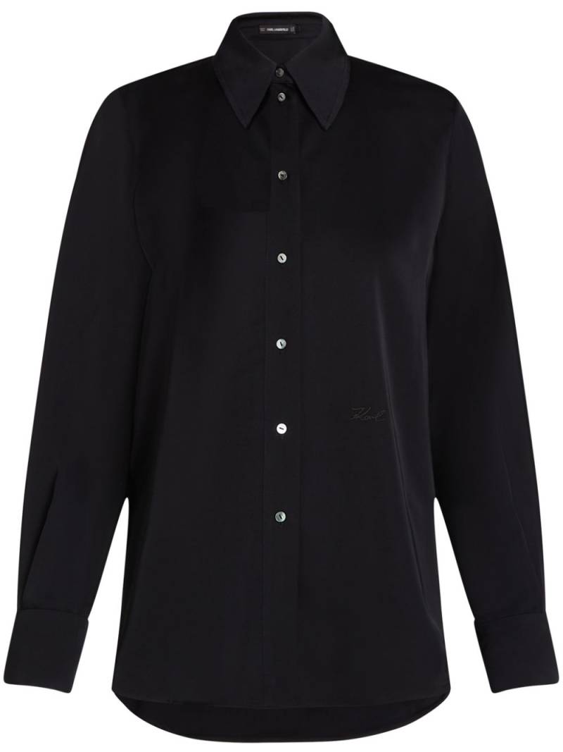 Karl Lagerfeld button-down shirt - Black von Karl Lagerfeld