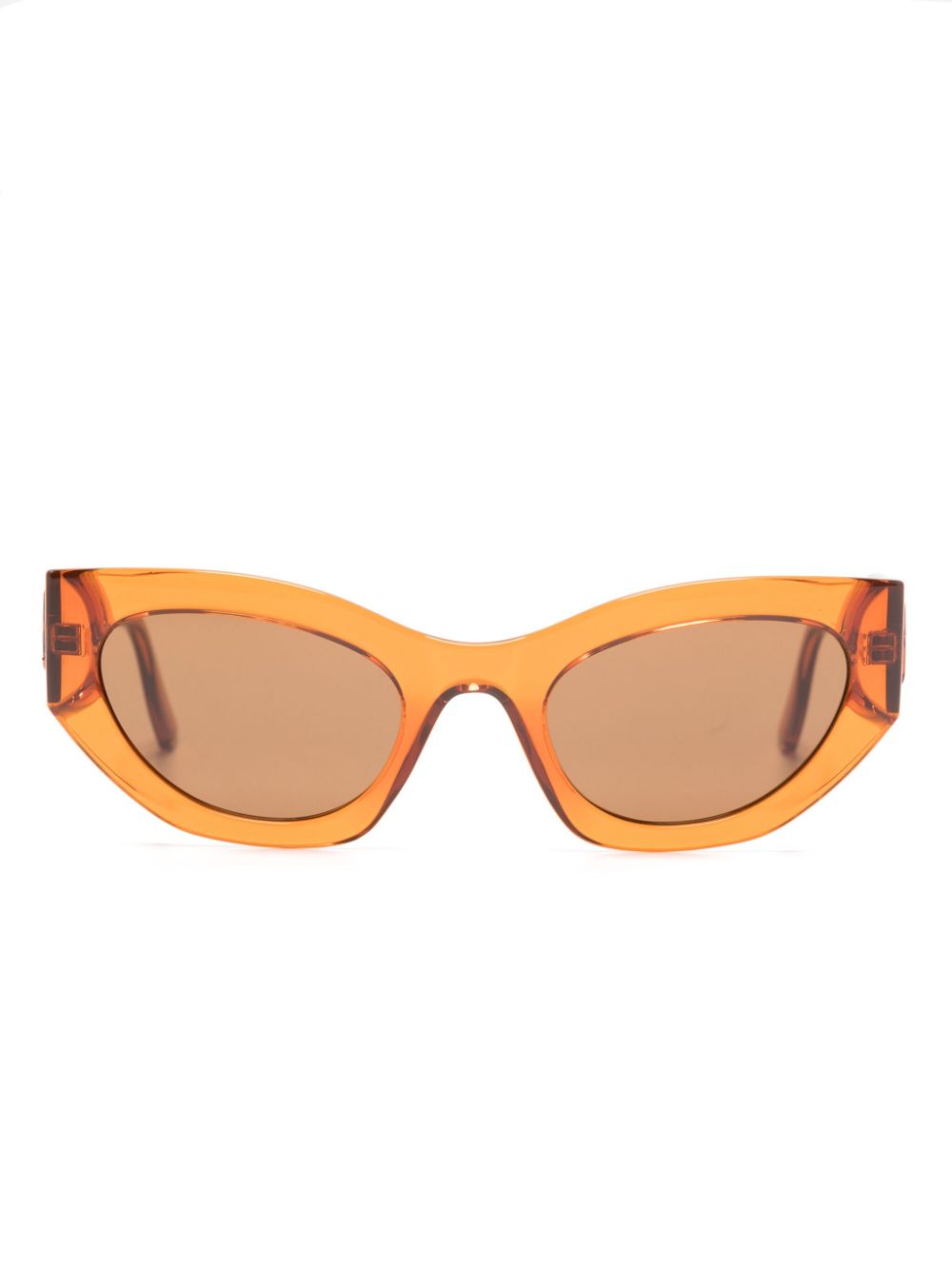 Karl Lagerfeld cat-eye frame sunglasses - Orange von Karl Lagerfeld