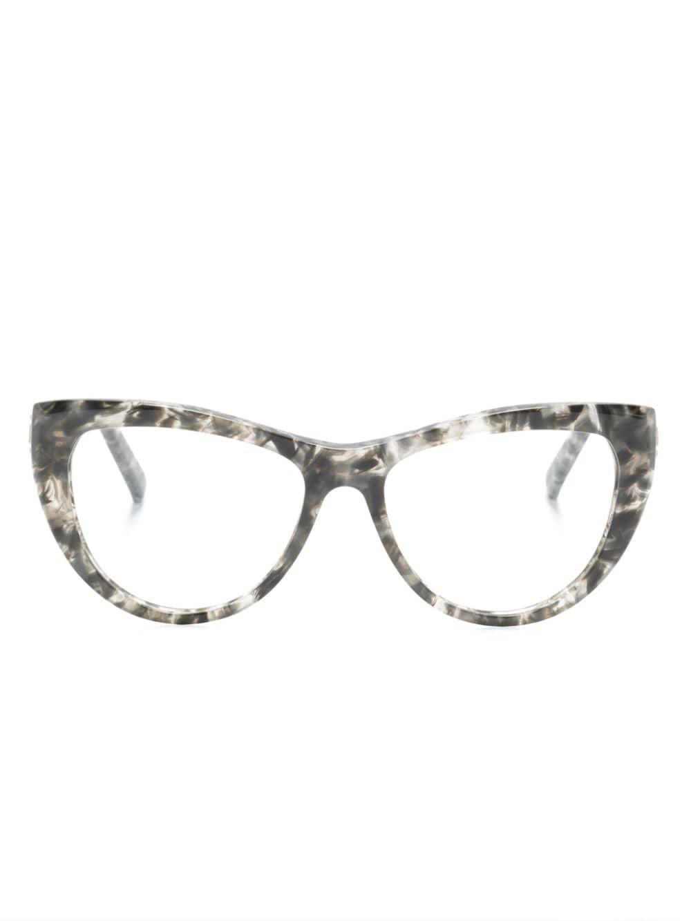 Karl Lagerfeld cat-eye glasses - Grey von Karl Lagerfeld