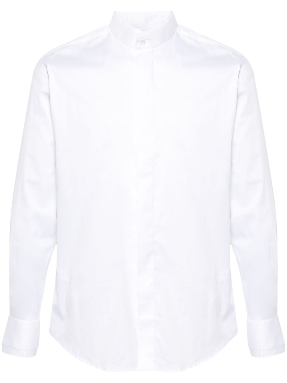 Karl Lagerfeld cotton poplin shirt - White von Karl Lagerfeld