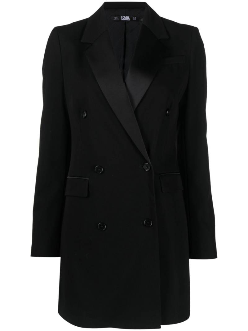 Karl Lagerfeld double.breasted tailored blazer - Black von Karl Lagerfeld