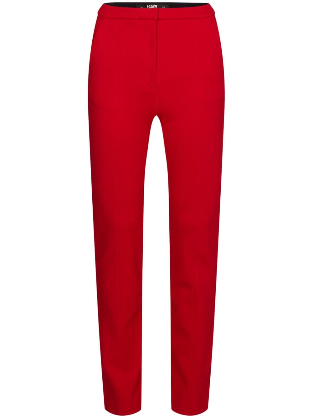 Karl Lagerfeld high-waist side-slits tailored trousers von Karl Lagerfeld