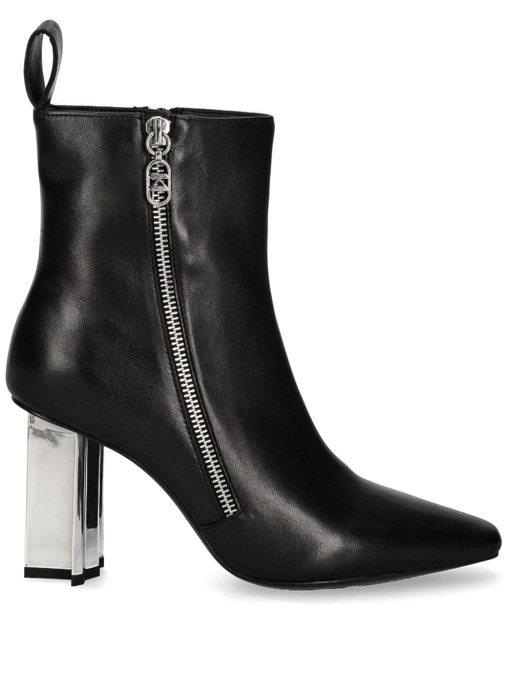 Karl Lagerfeld leather ankle boots - Black von Karl Lagerfeld