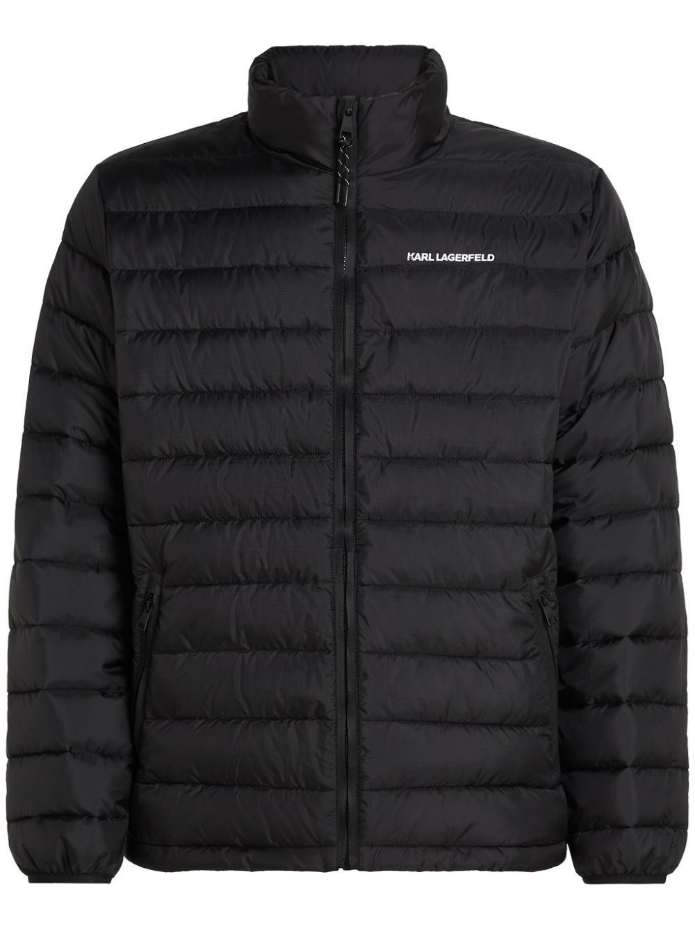 Karl Lagerfeld lightweight quilted jacket - Black von Karl Lagerfeld