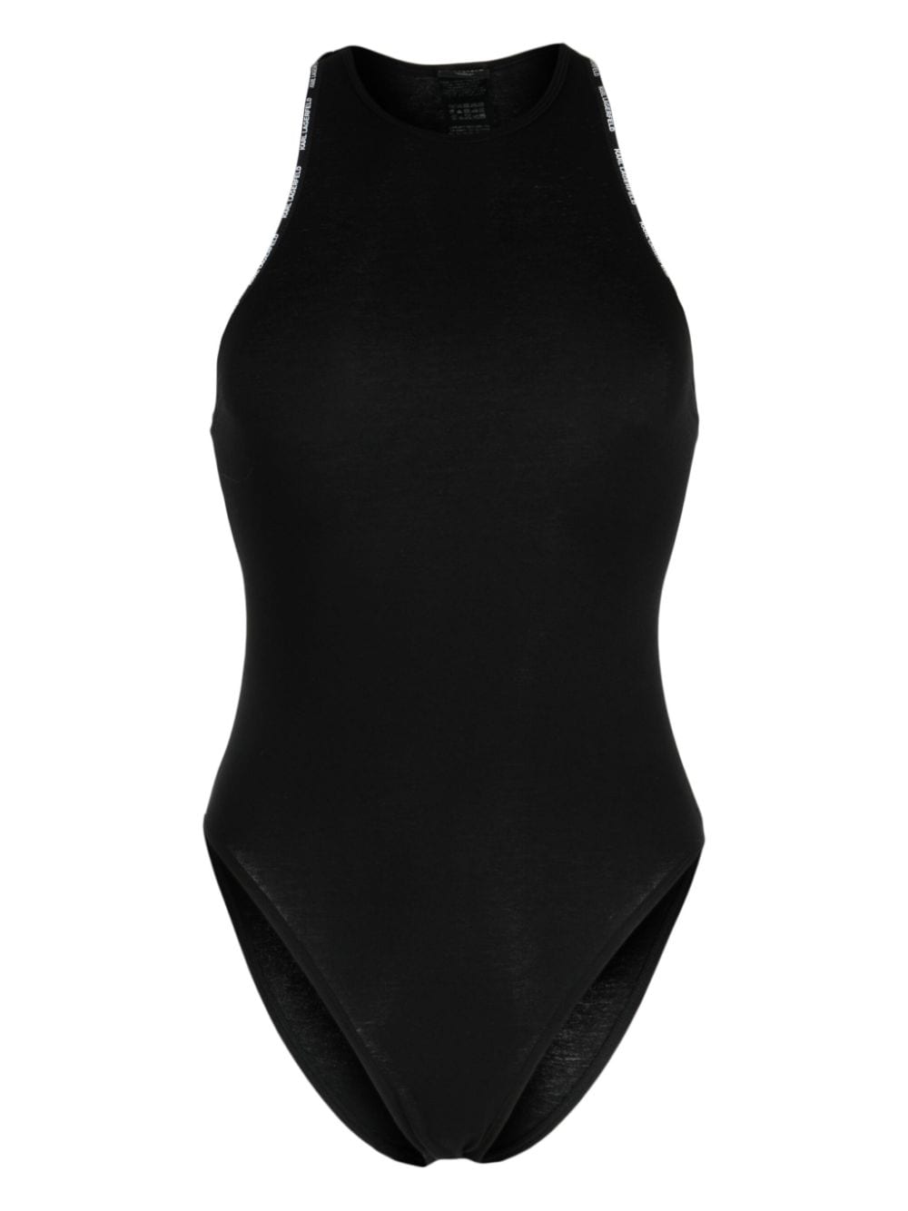 Karl Lagerfeld logo-detail racerback body - Black von Karl Lagerfeld