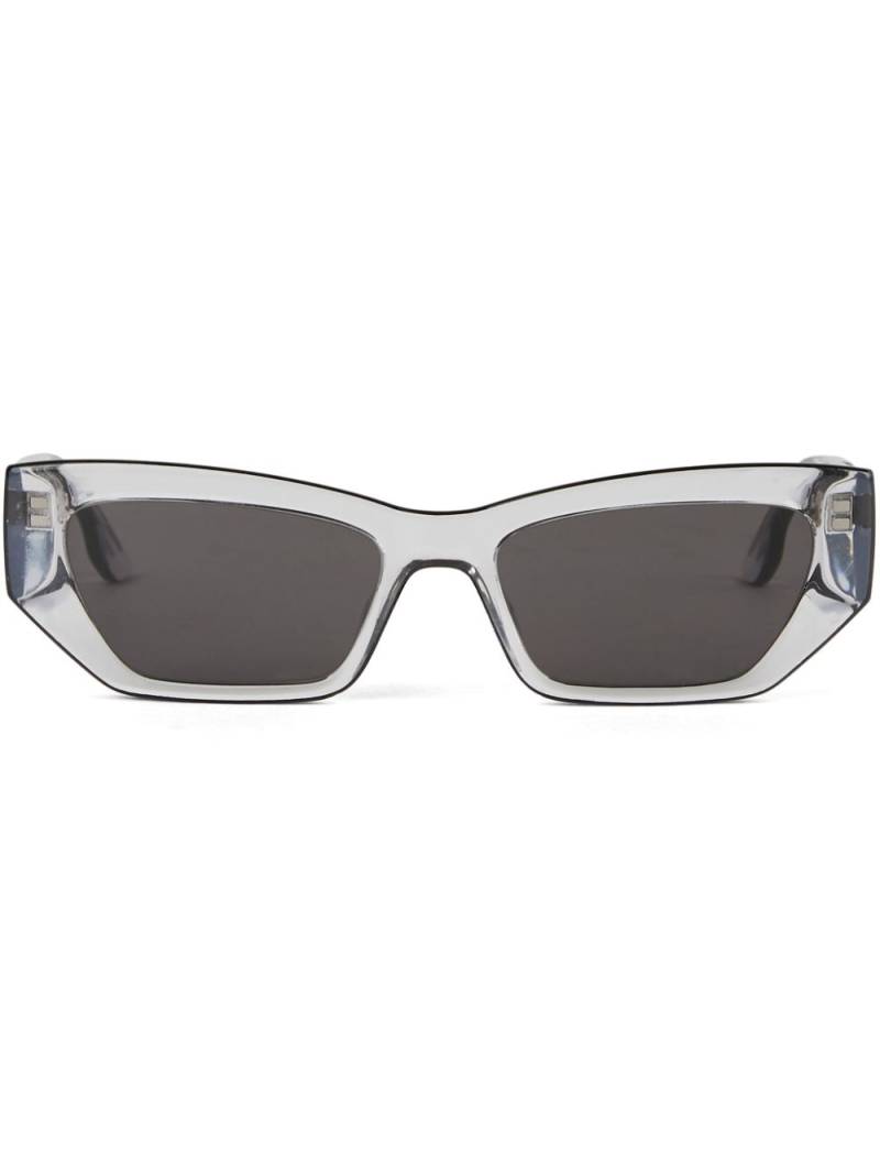 Karl Lagerfeld logo-embellished sunglasses - Grey von Karl Lagerfeld