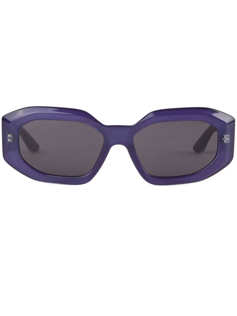 Karl Lagerfeld logo-embellished sunglasses - Purple von Karl Lagerfeld