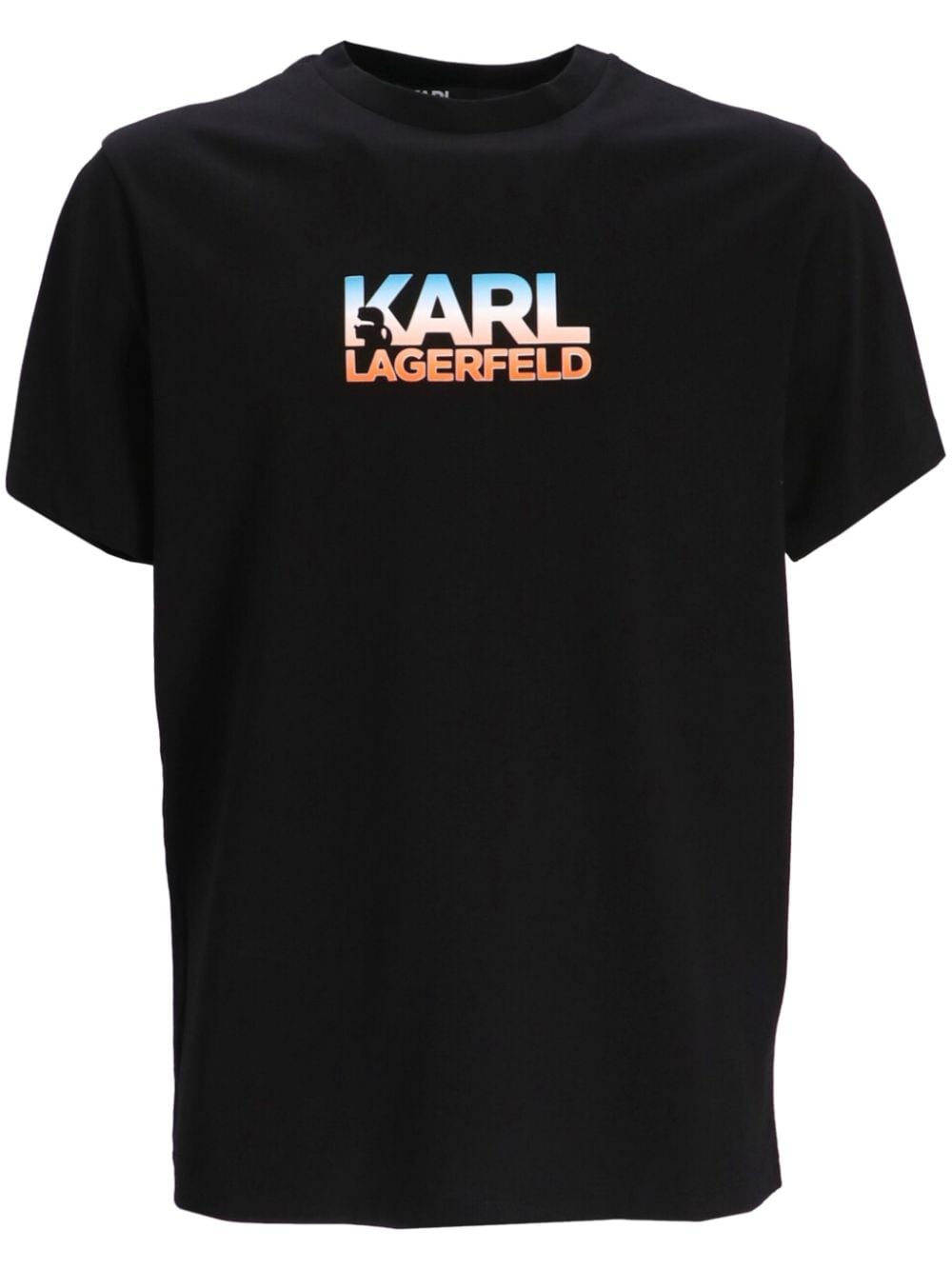Karl Lagerfeld logo-print T-shirt - Black von Karl Lagerfeld