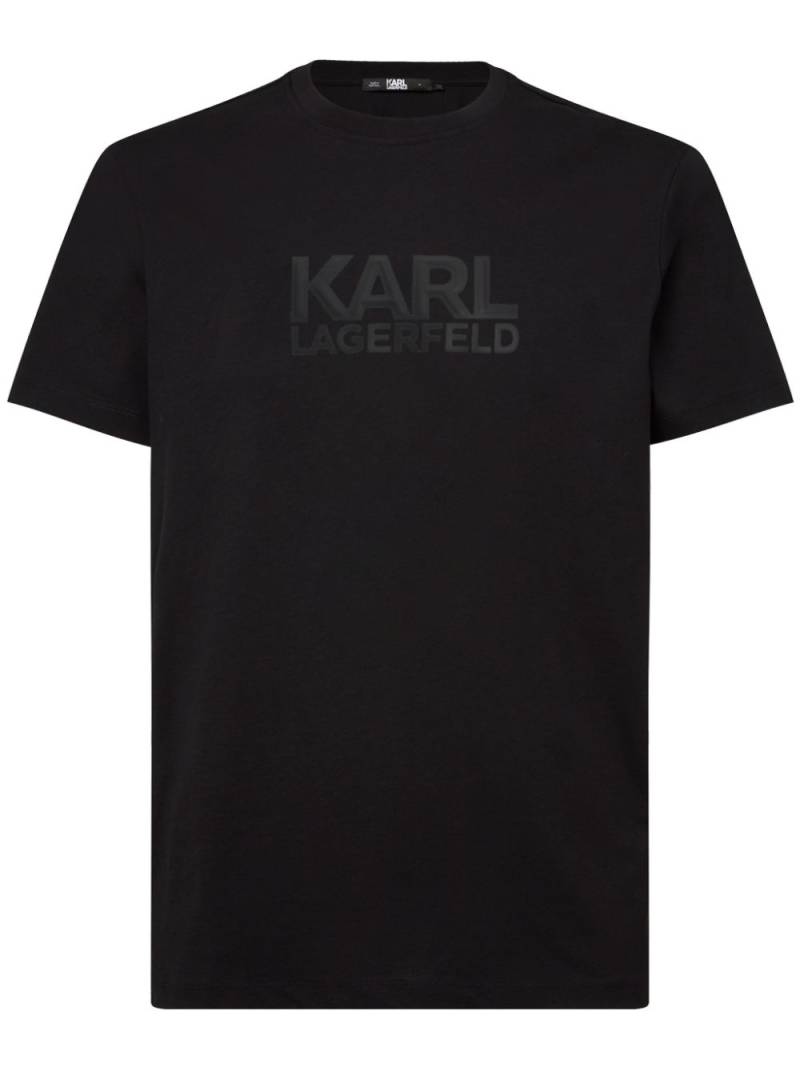 Karl Lagerfeld logo-print cotton T-shirt - Black von Karl Lagerfeld