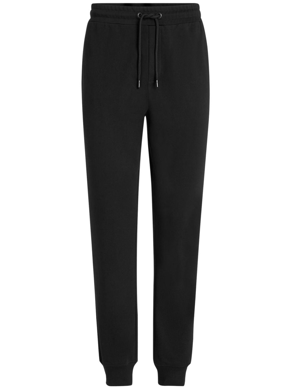 Karl Lagerfeld logo-tape organic-cotton track pants - Black von Karl Lagerfeld