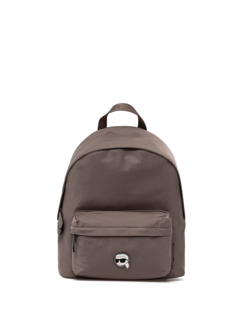 Karl Lagerfeld medium K/Ikonik backpack - Neutrals von Karl Lagerfeld