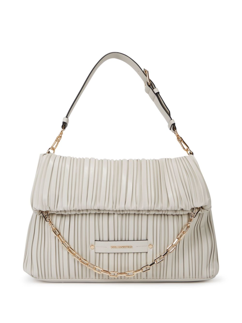 Karl Lagerfeld medium Kushion cross body bag - Neutrals von Karl Lagerfeld