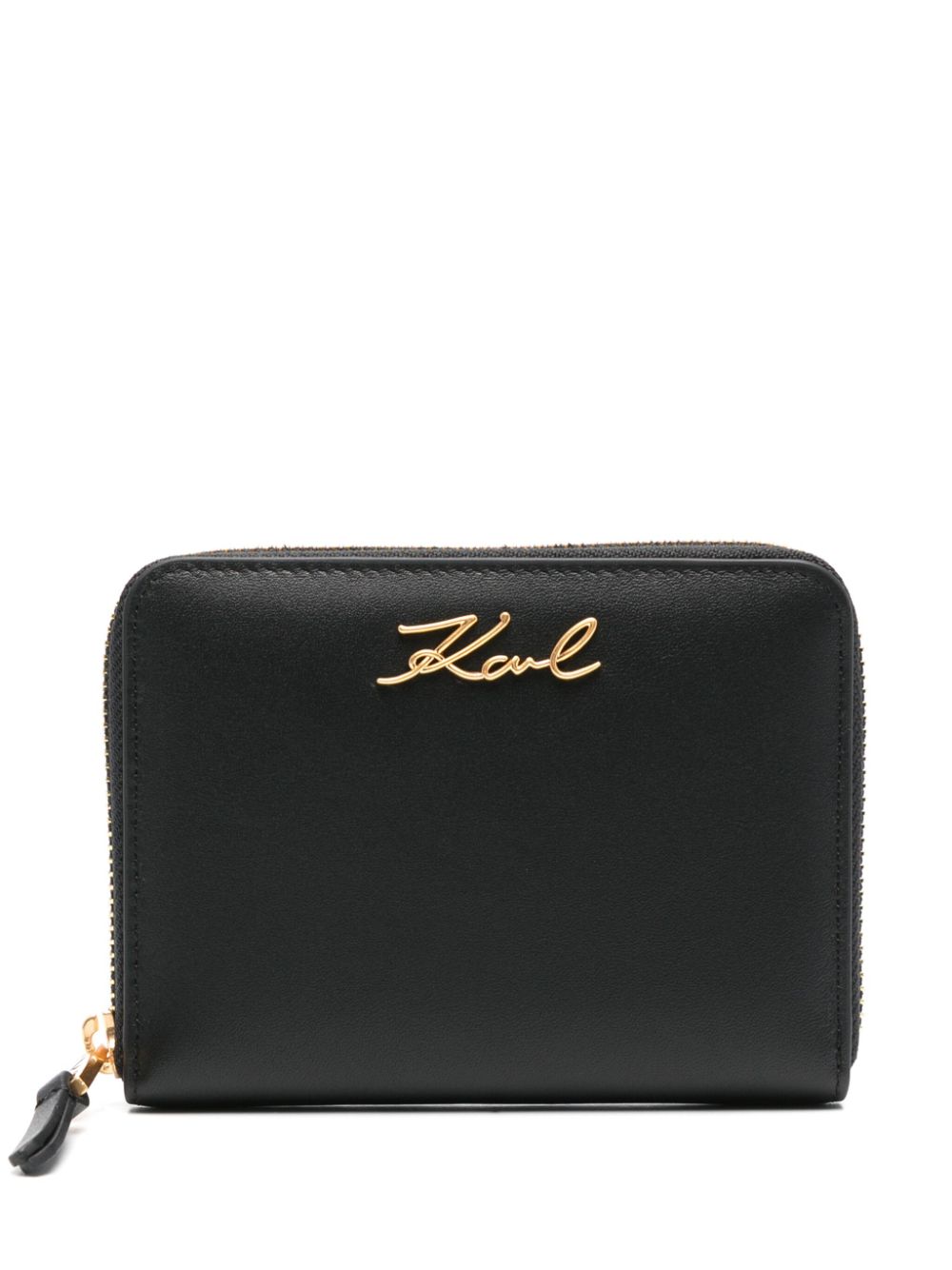 Karl Lagerfeld medium K/Signature wallet - Black von Karl Lagerfeld